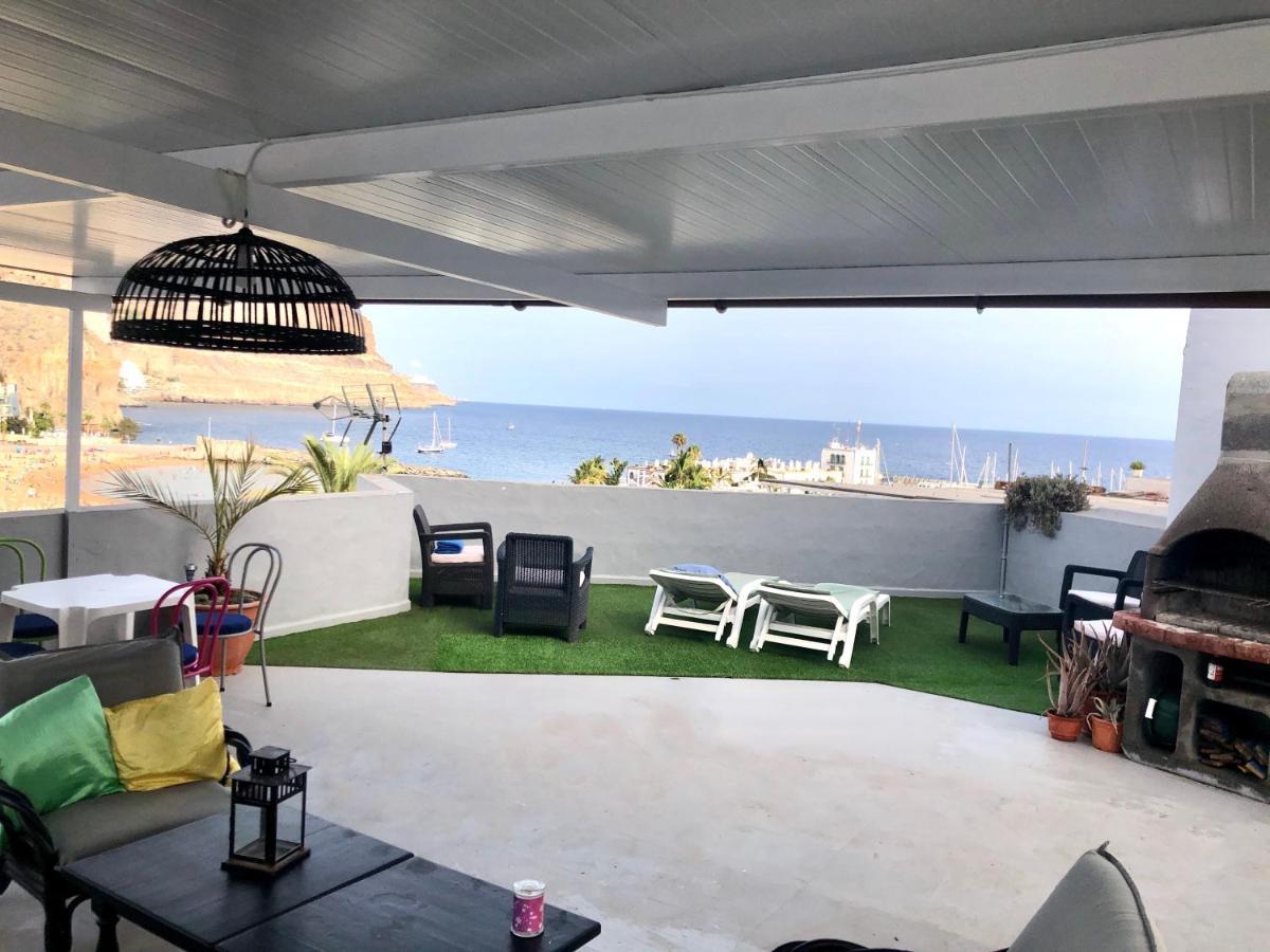 Pension Playa Puerto De Mogan Kültér fotó