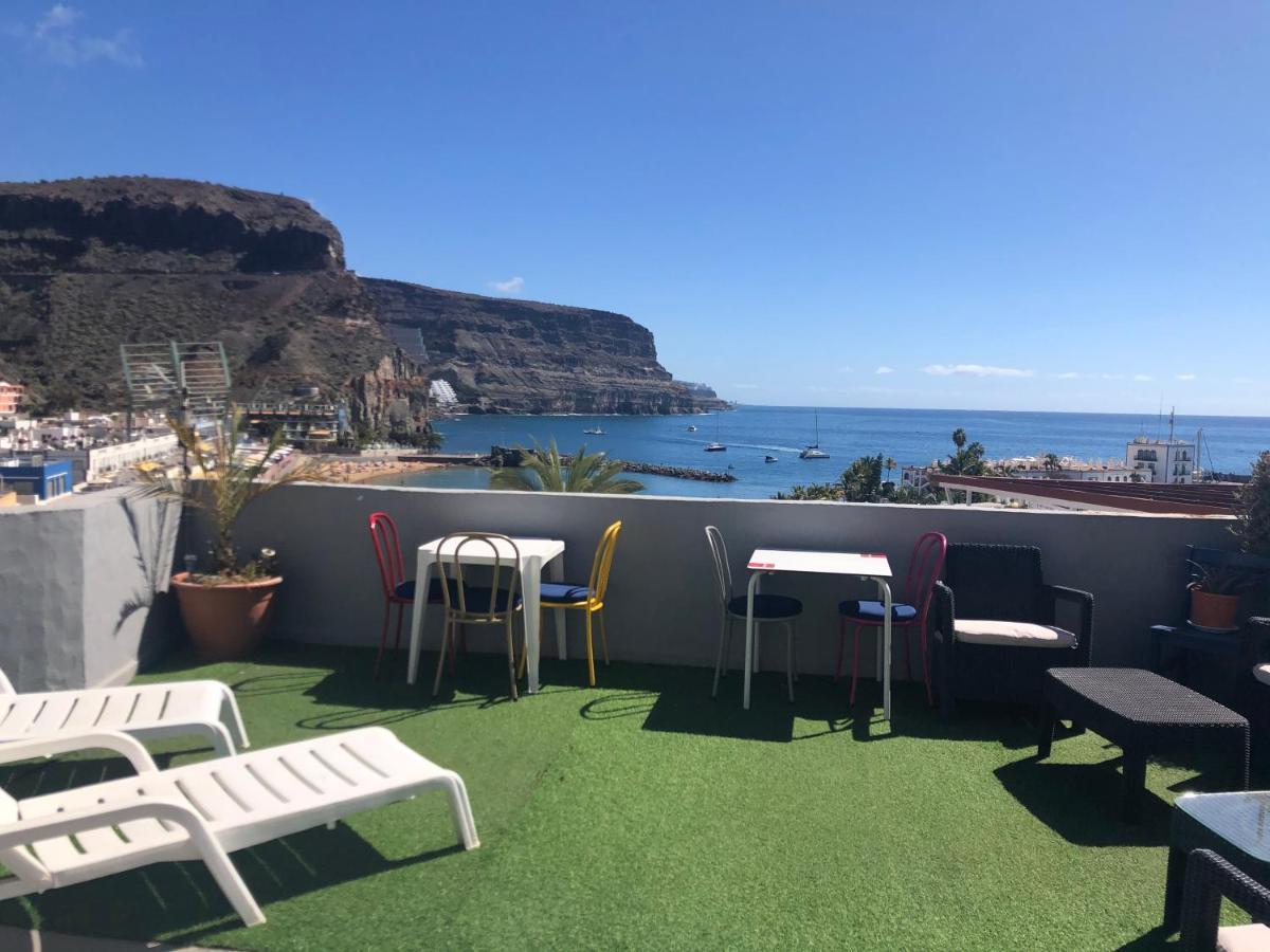 Pension Playa Puerto De Mogan Kültér fotó