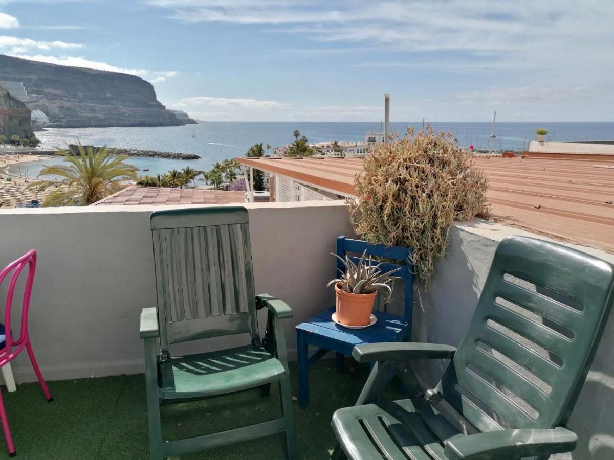 Pension Playa Puerto De Mogan Kültér fotó