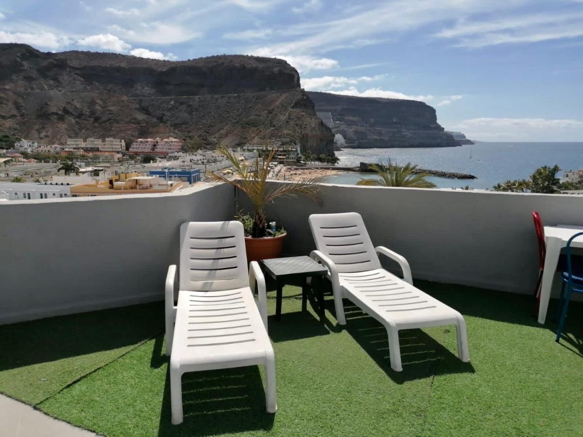 Pension Playa Puerto De Mogan Kültér fotó
