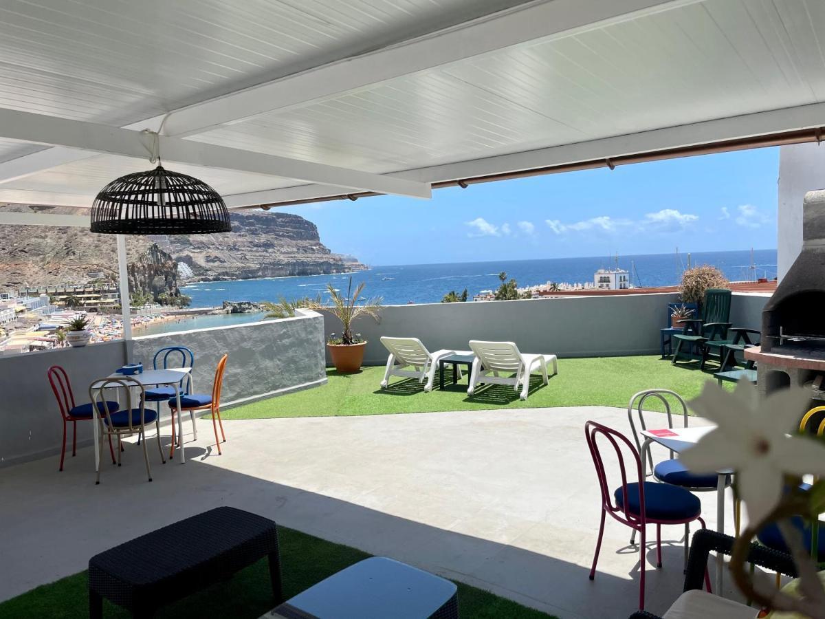 Pension Playa Puerto De Mogan Kültér fotó