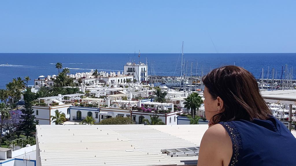 Pension Playa Puerto De Mogan Kültér fotó