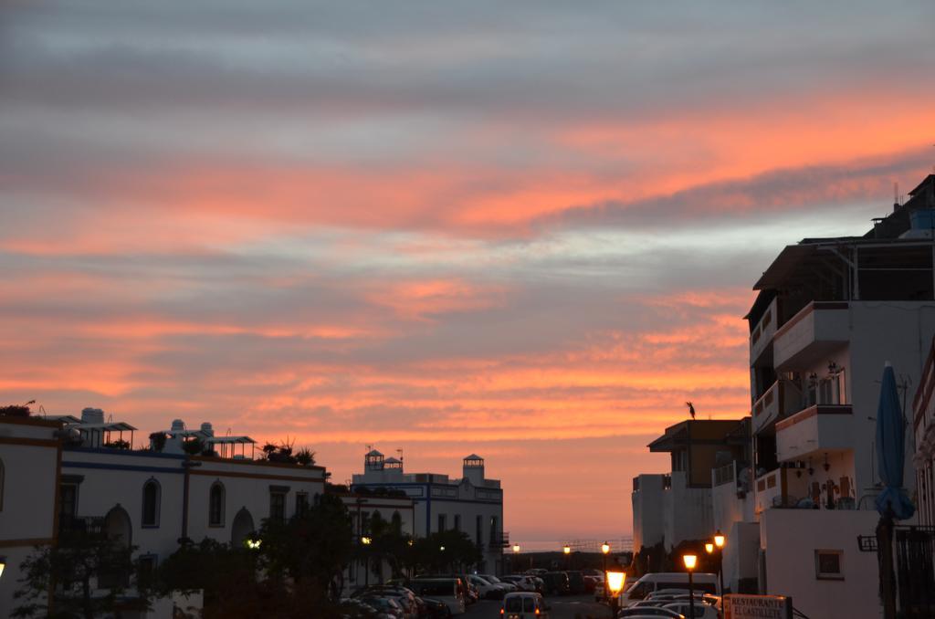 Pension Playa Puerto De Mogan Kültér fotó